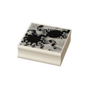 Sello De Caucho Estampado del jardín de Mandelbrot