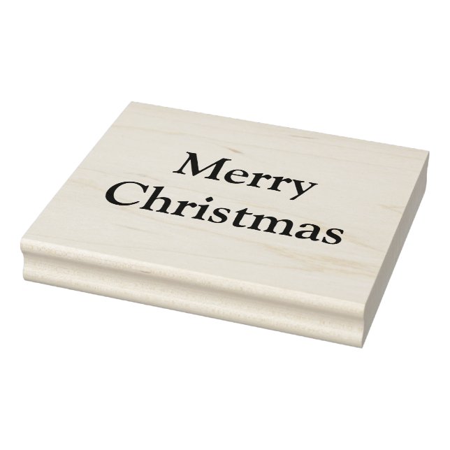 Sello De Caucho Estampado navideño (Sello)