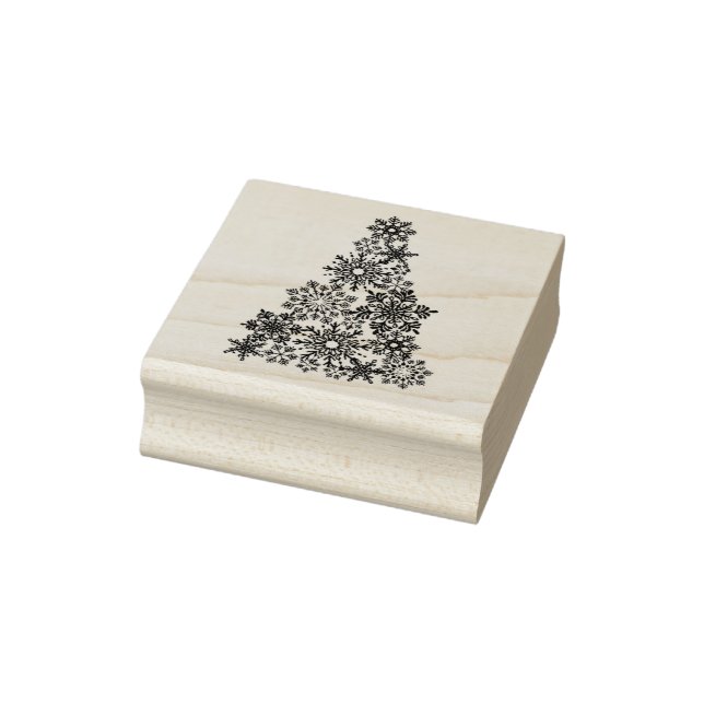 Sello De Caucho Estampilla de árbol de Navidad (Sello)