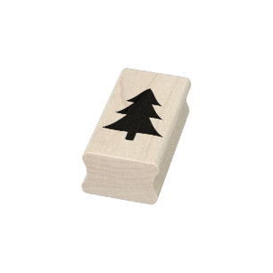 Sello De Caucho estampilla de arte de árboles de navidad