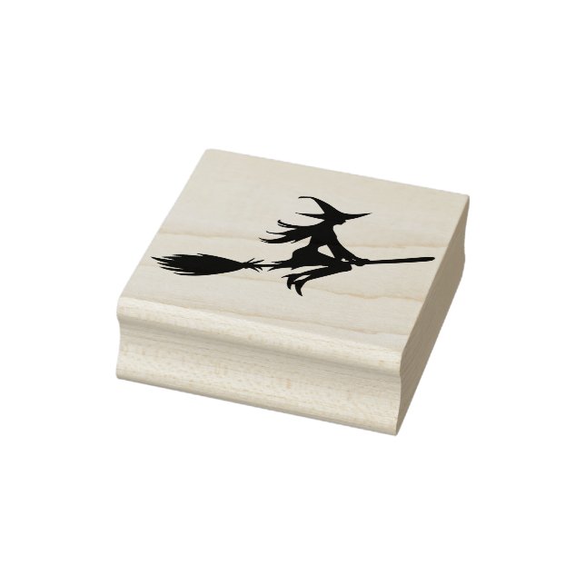 Sello De Caucho estampilla de arte de bruja de halloween (Sello)