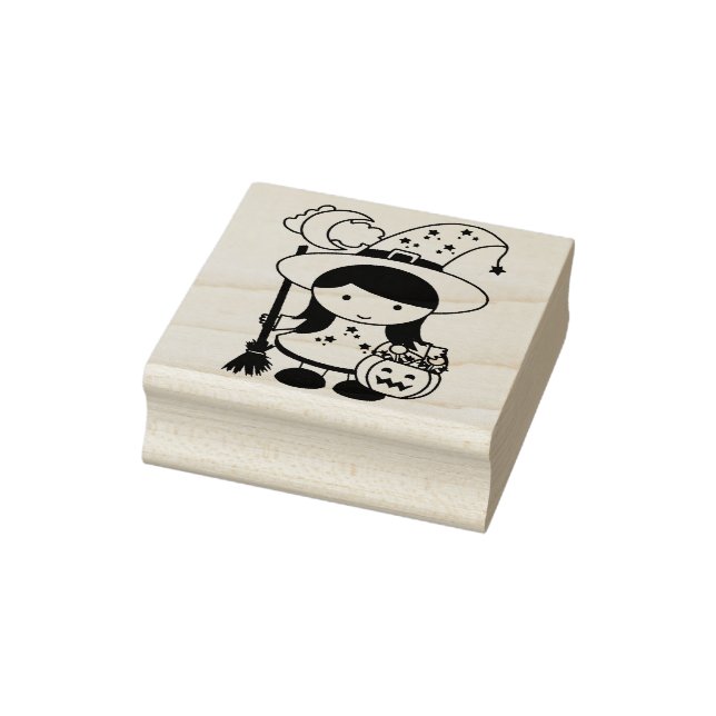 Sello De Caucho estampilla de arte de brujas (Sello)