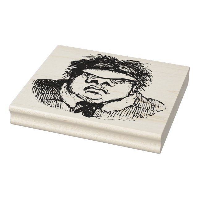 Sello De Caucho Estampilla de arte de caucho de monstruo de época  (Sello)