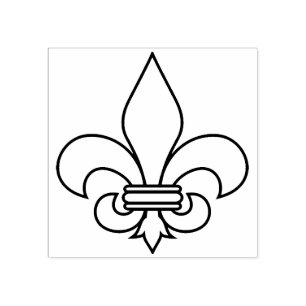 Sello De Caucho estampilla de arte de emblema francés