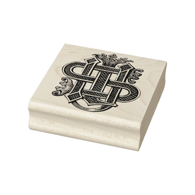 Sello De Caucho Estampilla de arte de goma de cristograma (Sello)