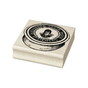 Sello De Caucho Estampilla de arte de goma del contenedor de pasta