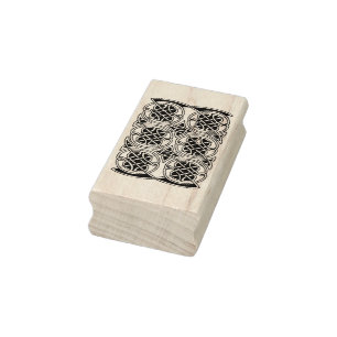 Sello De Caucho Estampilla de arte de nudo celta en ilustracion