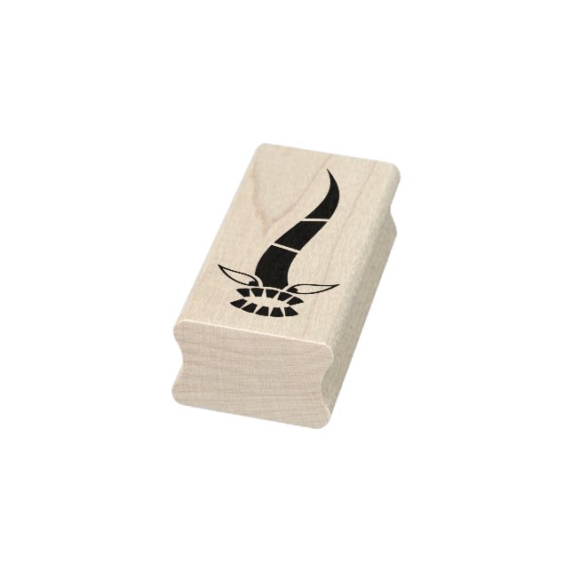 Sello De Caucho estampilla de arte de serpiente demón (Sello)