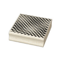 Estampilla de arte maderero de crss-Cross