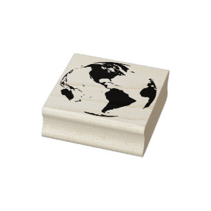 Sello De Caucho estampilla de arte mundial
