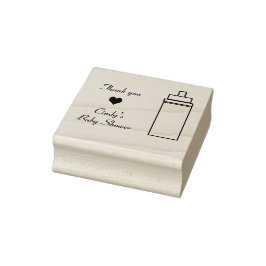 Sello De Caucho Estampilla de arte para botellas de bebé