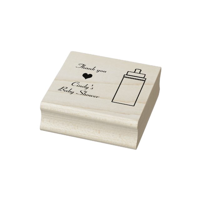 Sello De Caucho Estampilla de arte para botellas de bebé (Sello)