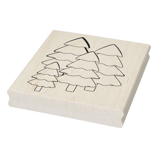 Sello De Caucho Estampilla de arte para la depuración de árboles d (Sello)