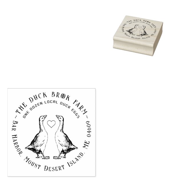 Sello De Caucho Estampilla de cartón de hueso de hueso de grano de (Sellado)