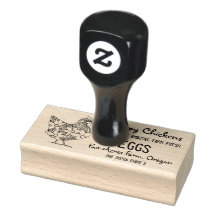 Estampilla de cartón de huevos de pollo feliz