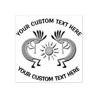 Sello De Caucho Estampilla de caucho del Personalizado Kokopelli