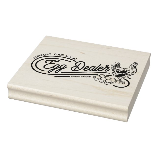 Sello De Caucho Estampilla de caucho divertida para comerciantes d (Sello)