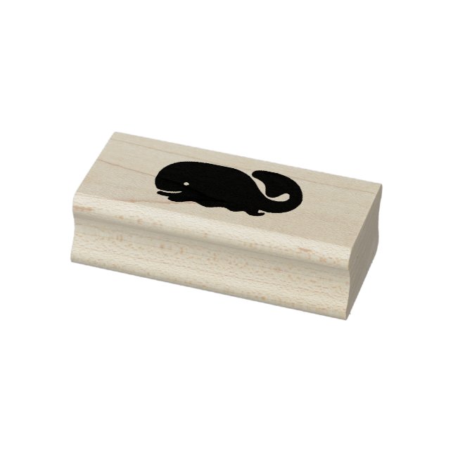 Sello De Caucho Estampilla de caucho para diseño de ballena (Sello)