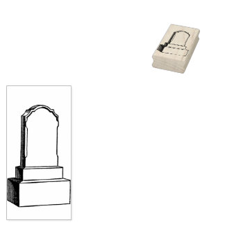 Sello De Caucho Estampilla de caucho vintage de roca de cava rústi