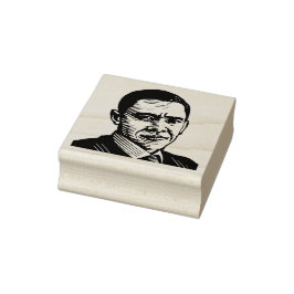 Sello De Caucho Estampilla de goma de Barack Obama