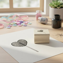 Sello De Caucho Estampilla de goma de chupete