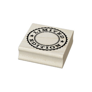 SELLO DE CAUCHO ESTAMPILLA DE GOMA DE EDICIÓN LIMITADA DE ALTA CAL