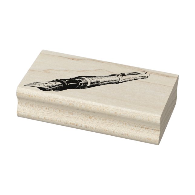 Sello De Caucho Estampilla de goma de la pluma (Sello)