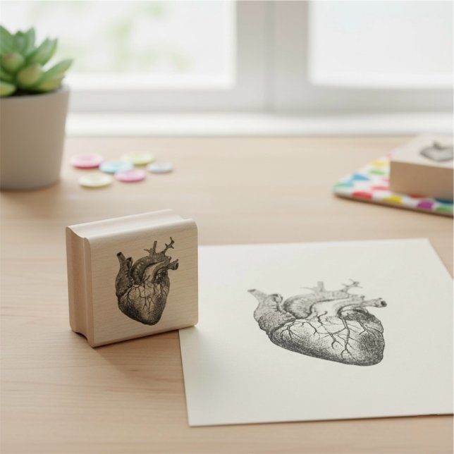 Sello De Caucho Estampilla de goma de los corazones (Subido por el creador)