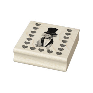 Sello De Caucho Estampilla de goma de Tuxedo para navidad