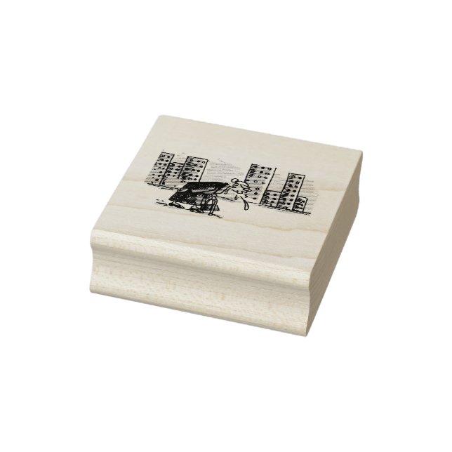 Sello De Caucho Estampilla de goma sin mango (Sello)