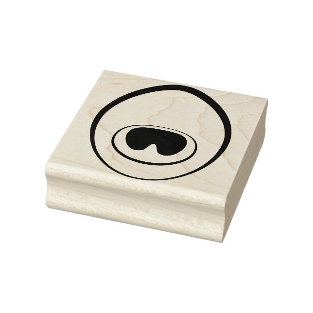 Sello De Caucho Estampilla de ojos de plumas de pavo real (Sello)