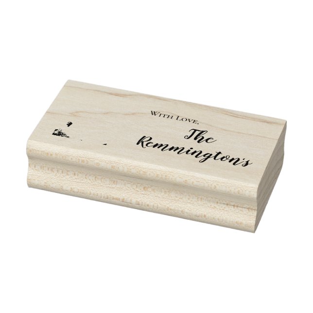 Sello De Caucho Estampilla personalizada Sonido de campo soleado (Sello)