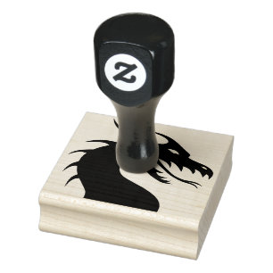 Sello De Caucho Estampillas/dragón de madera