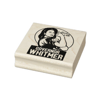 Sello De Caucho Estoy con el gobernador Whitmer