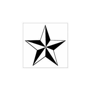 Sello De Caucho Estrella