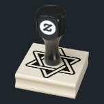 Sello De Caucho Estrella de David Rubber Stamp<br><div class="desc">Estrella moderna de David sello de goma</div>