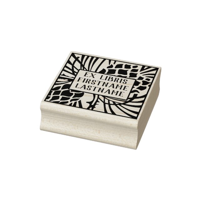 Sello De Caucho Ex Libris Bookplate (Sello)