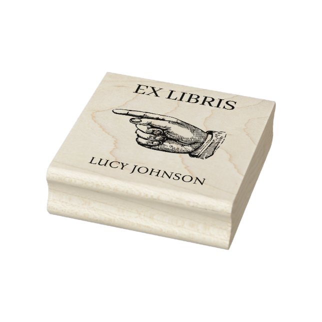 Sello De Caucho EX LIBRIS Bookplate Rubber Stamp | Personalized (Sello)