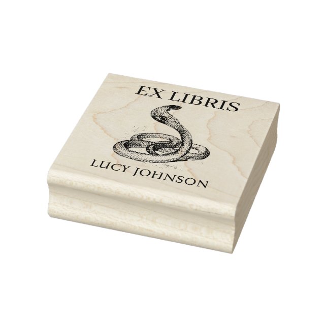 Sello De Caucho EX LIBRIS Bookplate Rubber Stamp | Personalized (Sello)