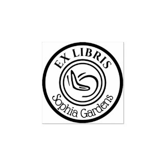 Sello De Caucho Ex Libris Boomerang Redondo