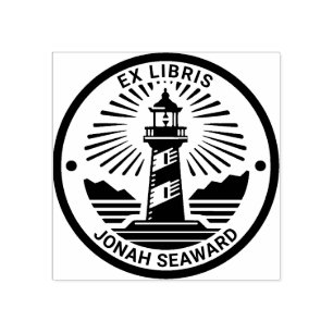 Sello De Caucho Ex Libris - Faro 02