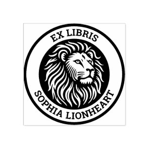 Sello De Caucho Ex Libris - León