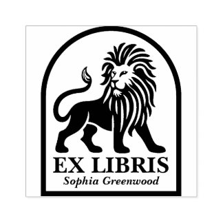 Sello De Caucho Ex Libris - León