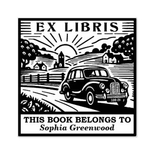 Sello De Caucho Ex Libris - Unidad de campo