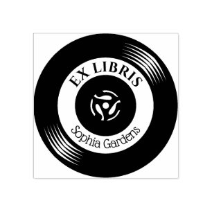 Sello De Caucho Ex Libris Vinyl Record