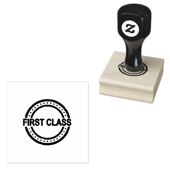 Sello De Caucho Excelencia de forma circular de tinta negra para p (Sellado)