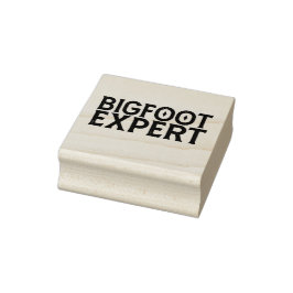 Sello De Caucho Experto en Bigfoot