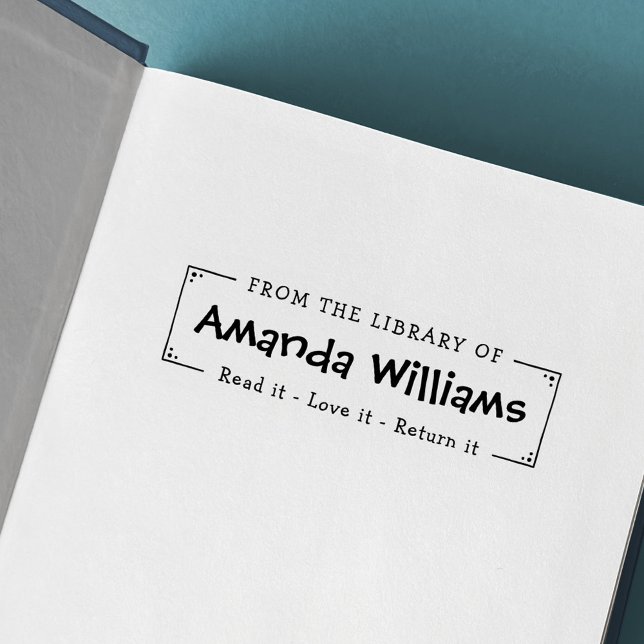 Sello De Caucho Extraño de la biblioteca de la placa (Subido por el creador)