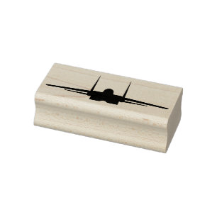 Sello De Caucho F-15 Estampilla de madera delantera para azúcares 