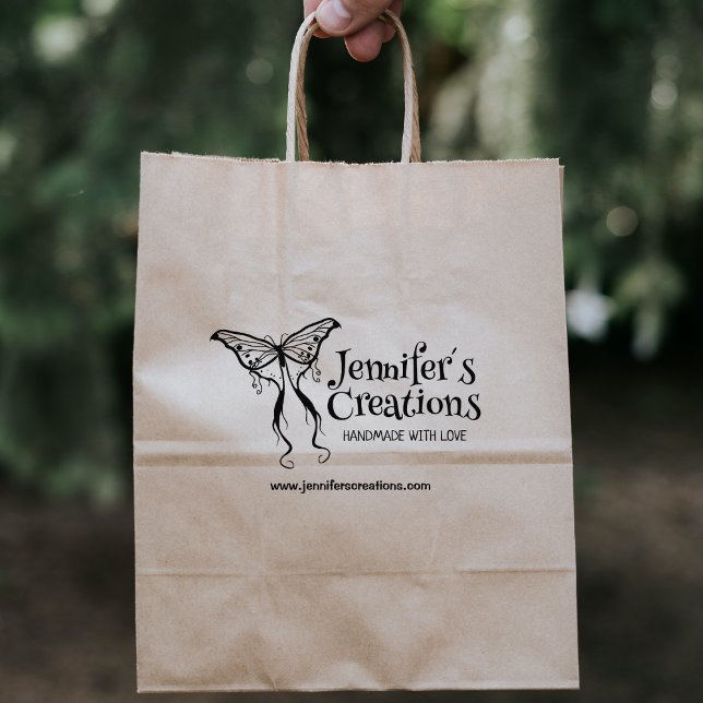 Sello De Caucho Fabricado a mano con creaciones de amor, mariposa  (Subido por el creador)